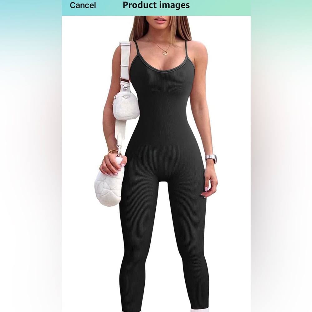 New Black bodysuit, tank top style